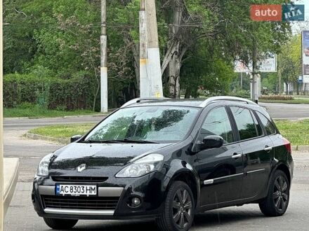 Черный Рено Клио, объемом двигателя 1.46 л и пробегом 220 тыс. км за 6800 $, фото 1 на Automoto.ua
