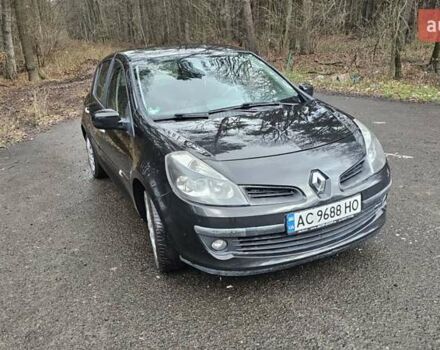 Черный Рено Клио, объемом двигателя 1.2 л и пробегом 176 тыс. км за 4700 $, фото 1 на Automoto.ua