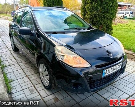 Черный Рено Клио, объемом двигателя 1.1 л и пробегом 230 тыс. км за 3700 $, фото 1 на Automoto.ua