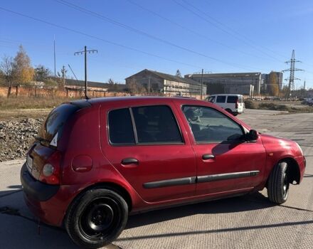 Рено Кліо 2003 у Львові на Automoto.ua Червоний Рено Кліо, об'ємом двигуна 1.4 л та пробігом 141 тис. км за 3650 $, фото 3 на Automoto.ua