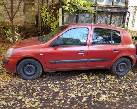 Рено Клио 2005 в Днепре (Днепропетровске) на Automoto.ua Красный Рено Клио, объемом двигателя 1.5 л и пробегом 280 тыс. км за 4800 $, фото 4 на Automoto.ua