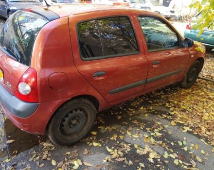 Рено Клио 2005 в Днепре (Днепропетровске) на Automoto.ua Красный Рено Клио, объемом двигателя 1.5 л и пробегом 280 тыс. км за 4800 $, фото 5 на Automoto.ua