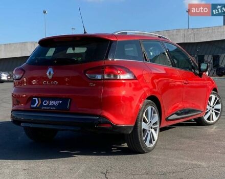 Красный Рено Клио, объемом двигателя 0.9 л и пробегом 184 тыс. км за 7290 $, фото 4 на Automoto.ua