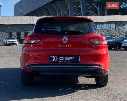 Красный Рено Клио, объемом двигателя 0.9 л и пробегом 184 тыс. км за 7290 $, фото 3 на Automoto.ua