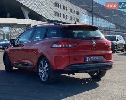 Красный Рено Клио, объемом двигателя 0.9 л и пробегом 184 тыс. км за 7290 $, фото 1 на Automoto.ua