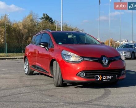 Красный Рено Клио, объемом двигателя 0.9 л и пробегом 184 тыс. км за 7290 $, фото 5 на Automoto.ua