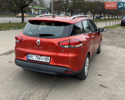 Красный Рено Клио, объемом двигателя 1.5 л и пробегом 277 тыс. км за 8000 $, фото 7 на Automoto.ua
