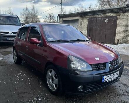 Червоний Рено Кліо, об'ємом двигуна 1.39 л та пробігом 178 тис. км за 3500 $, фото 1 на Automoto.ua