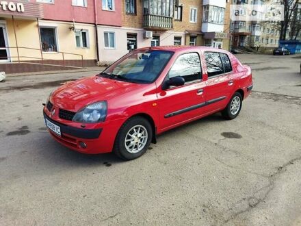 Рено Кліо 2003 у Прилуках на Automoto.ua Червоний Рено Кліо, об'ємом двигуна 1.4 л та пробігом 228 тис. км за 3400 $, фото 1 на Automoto.ua