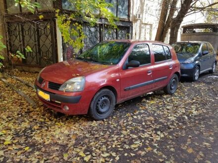 Рено Клио 2005 в Днепре (Днепропетровске) на Automoto.ua Красный Рено Клио, объемом двигателя 1.5 л и пробегом 280 тыс. км за 4800 $, фото 1 на Automoto.ua