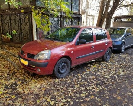 Рено Клио 2005 в Днепре (Днепропетровске) на Automoto.ua Красный Рено Клио, объемом двигателя 1.5 л и пробегом 280 тыс. км за 4800 $, фото 1 на Automoto.ua