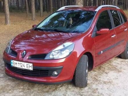Красный Рено Клио, объемом двигателя 1.2 л и пробегом 178 тыс. км за 5650 $, фото 1 на Automoto.ua