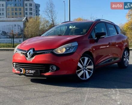 Красный Рено Клио, объемом двигателя 0.9 л и пробегом 184 тыс. км за 7290 $, фото 1 на Automoto.ua