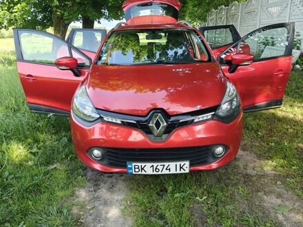 Рено Клио 2014 в Дубно на Automoto.ua Красный Рено Клио, объемом двигателя 1.5 л и пробегом 210 тыс. км за 8400 $, фото 1 на Automoto.ua