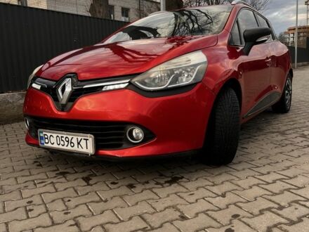 Красный Рено Клио, объемом двигателя 1.5 л и пробегом 267 тыс. км за 7300 $, фото 1 на Automoto.ua