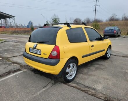 Желтый Рено Клио, объемом двигателя 1.5 л и пробегом 220 тыс. км за 2400 $, фото 2 на Automoto.ua