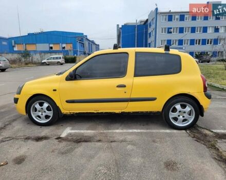 Жовтий Рено Кліо, об'ємом двигуна 1.46 л та пробігом 370 тис. км за 2200 $, фото 7 на Automoto.ua