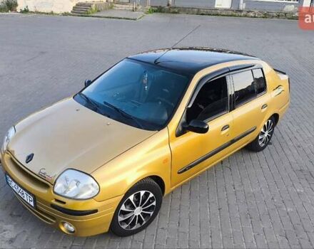 Желтый Рено Клио, объемом двигателя 1.39 л и пробегом 275 тыс. км за 2100 $, фото 2 на Automoto.ua