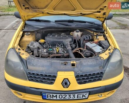 Жовтий Рено Кліо, об'ємом двигуна 1.46 л та пробігом 370 тис. км за 2200 $, фото 13 на Automoto.ua