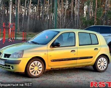 Жовтий Рено Кліо, об'ємом двигуна 1.4 л та пробігом 174 тис. км за 4500 $, фото 3 на Automoto.ua