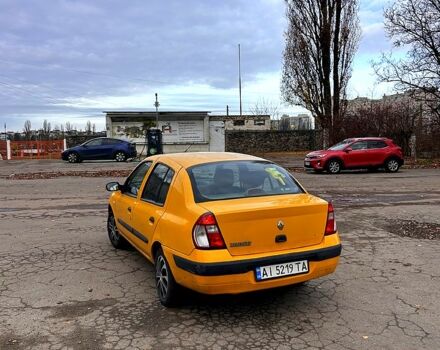 Желтый Рено Клио, объемом двигателя 1.5 л и пробегом 296 тыс. км за 3200 $, фото 1 на Automoto.ua