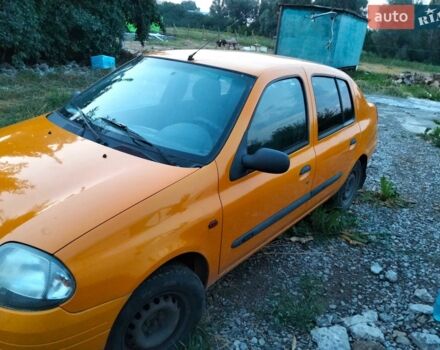 Жовтий Рено Кліо, об'ємом двигуна 1.4 л та пробігом 430 тис. км за 1800 $, фото 1 на Automoto.ua