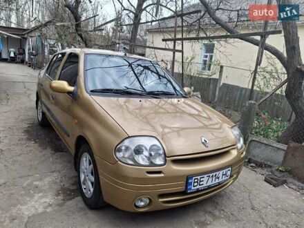 Жовтий Рено Кліо, об'ємом двигуна 1.4 л та пробігом 240 тис. км за 3900 $, фото 1 на Automoto.ua
