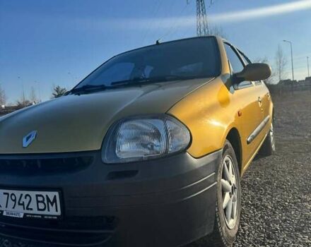 Жовтий Рено Кліо, об'ємом двигуна 1.4 л та пробігом 326 тис. км за 2700 $, фото 1 на Automoto.ua