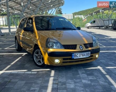 Жовтий Рено Кліо, об'ємом двигуна 1.4 л та пробігом 244 тис. км за 3370 $, фото 1 на Automoto.ua