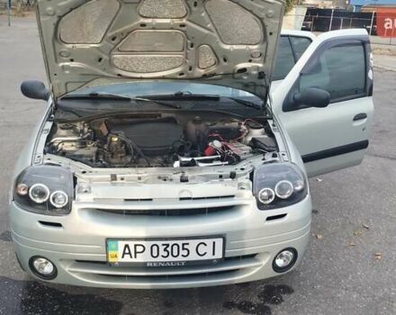 Серый Рено Клио, объемом двигателя 1.4 л и пробегом 328 тыс. км за 3000 $, фото 6 на Automoto.ua