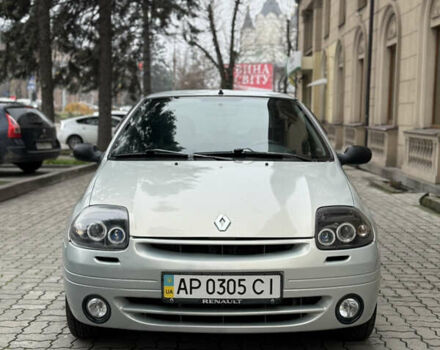 Серый Рено Клио, объемом двигателя 1.4 л и пробегом 320 тыс. км за 2750 $, фото 1 на Automoto.ua