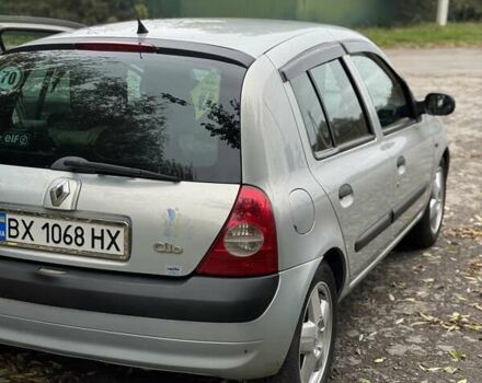 Серый Рено Клио, объемом двигателя 1.39 л и пробегом 196 тыс. км за 3850 $, фото 9 на Automoto.ua