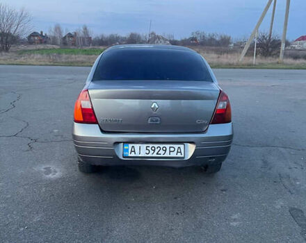 Серый Рено Клио, объемом двигателя 1.39 л и пробегом 420 тыс. км за 2500 $, фото 16 на Automoto.ua