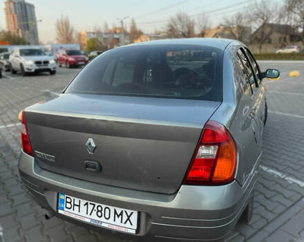 Серый Рено Клио, объемом двигателя 1.4 л и пробегом 200 тыс. км за 3500 $, фото 2 на Automoto.ua