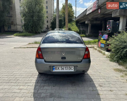 Серый Рено Клио, объемом двигателя 1.39 л и пробегом 390 тыс. км за 1300 $, фото 3 на Automoto.ua