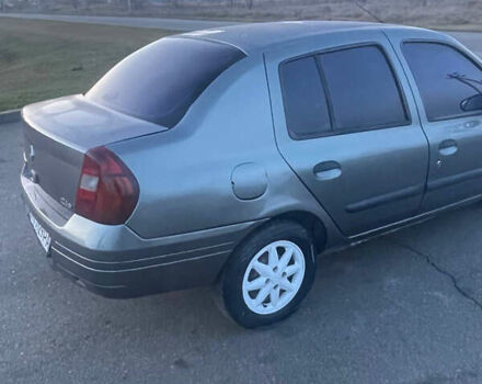 Серый Рено Клио, объемом двигателя 1.39 л и пробегом 420 тыс. км за 2500 $, фото 7 на Automoto.ua