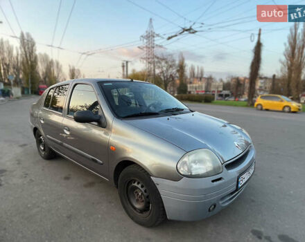 Серый Рено Клио, объемом двигателя 1.4 л и пробегом 200 тыс. км за 3500 $, фото 7 на Automoto.ua