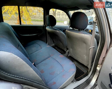 Серый Рено Клио, объемом двигателя 1.4 л и пробегом 200 тыс. км за 3500 $, фото 12 на Automoto.ua