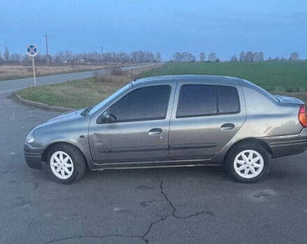 Серый Рено Клио, объемом двигателя 1.39 л и пробегом 420 тыс. км за 2500 $, фото 2 на Automoto.ua