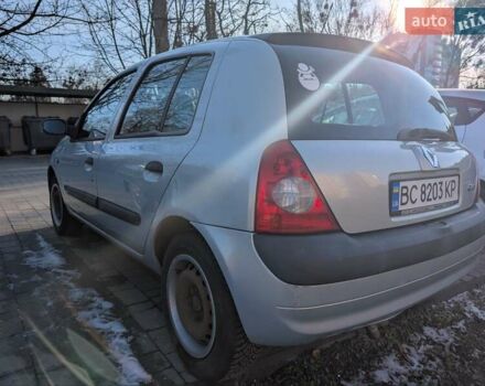 Сірий Рено Кліо, об'ємом двигуна 1.2 л та пробігом 202 тис. км за 2550 $, фото 6 на Automoto.ua