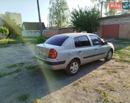 Серый Рено Клио, объемом двигателя 1.4 л и пробегом 256 тыс. км за 2700 $, фото 2 на Automoto.ua