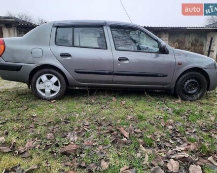 Серый Рено Клио, объемом двигателя 1.4 л и пробегом 122 тыс. км за 3500 $, фото 3 на Automoto.ua