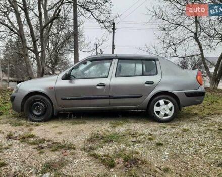 Серый Рено Клио, объемом двигателя 1.4 л и пробегом 122 тыс. км за 3500 $, фото 2 на Automoto.ua