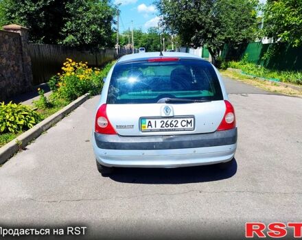 Серый Рено Клио, объемом двигателя 1.4 л и пробегом 254 тыс. км за 2500 $, фото 2 на Automoto.ua