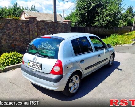 Серый Рено Клио, объемом двигателя 1.4 л и пробегом 254 тыс. км за 2500 $, фото 1 на Automoto.ua