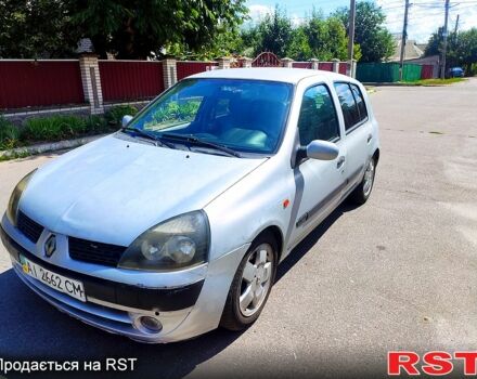 Серый Рено Клио, объемом двигателя 1.4 л и пробегом 254 тыс. км за 2500 $, фото 4 на Automoto.ua