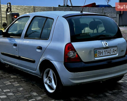 Серый Рено Клио, объемом двигателя 1.4 л и пробегом 160 тыс. км за 2999 $, фото 3 на Automoto.ua