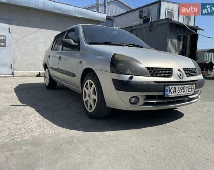 Серый Рено Клио, объемом двигателя 1.4 л и пробегом 329 тыс. км за 2999 $, фото 1 на Automoto.ua