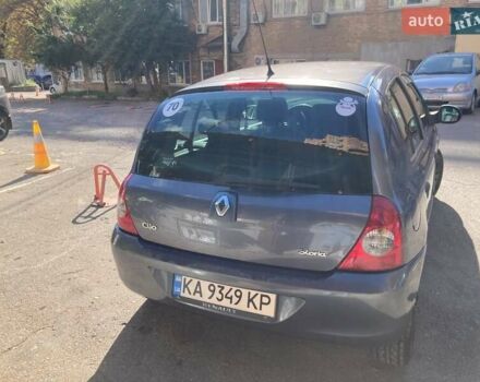 Серый Рено Клио, объемом двигателя 1.15 л и пробегом 163 тыс. км за 4800 $, фото 5 на Automoto.ua