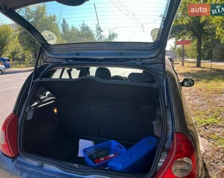 Серый Рено Клио, объемом двигателя 1.15 л и пробегом 163 тыс. км за 4800 $, фото 16 на Automoto.ua